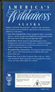 Readers Digest, American Wilderness, Alaska, VHS Video  