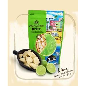 Cafe Britt White Chocolate Covered Lime  Grocery & Gourmet 