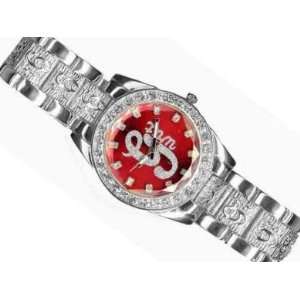  Iced G Unit Watch Red, Silver Tone 