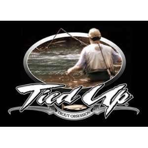 Tied Up Upstream Images Color Vinyl Wildlife Car Truck Window Decal 