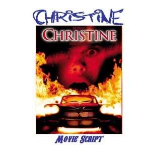   Stephen King CHRISTINE Classic Horror Movie Script 