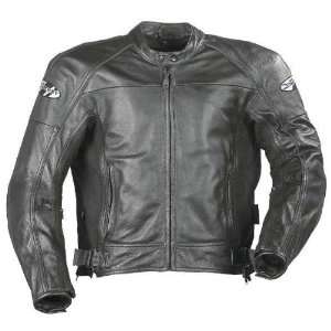  Joe Rocket Sonic 2.0 Black Leather Jacket   Size  Medium 