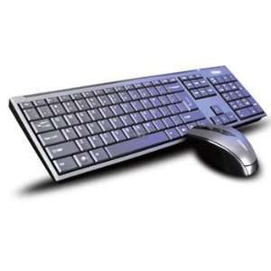  Fuhlen Wireless Slimline USB Keyboard & Mouse Combination 
