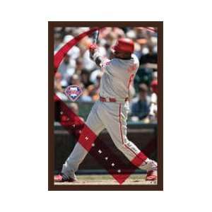  Phillies Howard Framed Poster