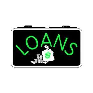  Loans Backlit Sign 13 x 24