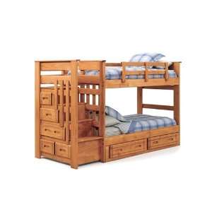   Creek T/T Stairway Bunk Bed Side Drawer w/ Underbed & Matts  Package