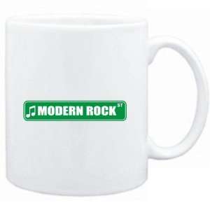  Mug White  Modern Rock STREET SIGN  Music Sports 