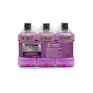  Listerine Total Care Mouthwash 3 pack Beauty