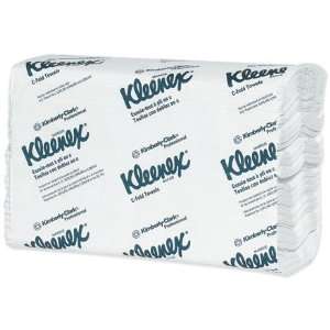  White Kleenex C Fold Towels (16 Packs/Cs)
