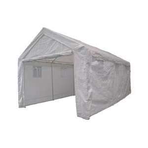 Industrial Grade 11C542 Snow Load Canopy, 10 Ft 8 In x 20 Ft  