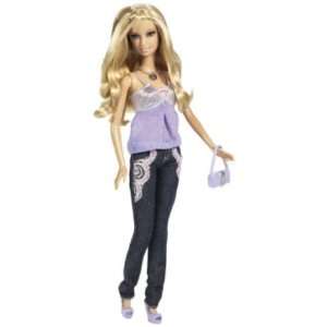   Fashion Fever   Disco Ball Barbie Doll   Glitter Jeans Toys & Games