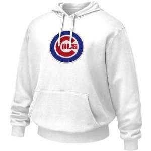  Nike Chicago Cubs White Tackle II Hoody Sweatshirt (Small 