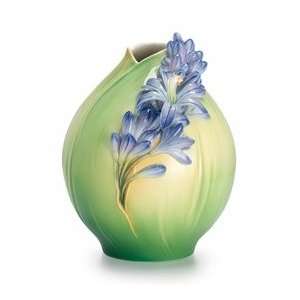  Franz Porcelain Lily of the Nile Mid Size Vase, FZ02417 