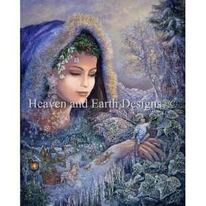  Persephone Goddess of Spring Cross Stitch Arts, Crafts & Sewing