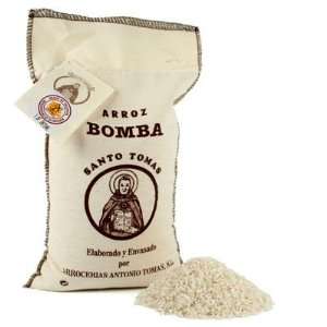 Santo Tomas Bomba Rice D.O in Textile Bag   2Kg Bulk  