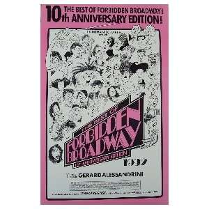  THE BEST OF FORBIDDEN BROADWAY   10th ANNIVERSARY 