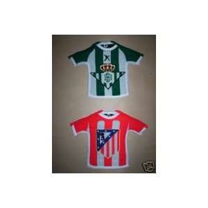  REAL BETIS Mini Soccer Football JERSEY Suction Cup Car 