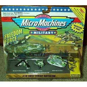  First Strike Battalion #10 Micro Machines Military Toys & Games