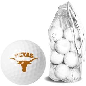  Texas Longhorns NCAA15 Golf Ball Clear Pack Sports 
