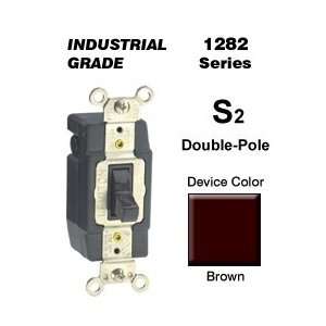  Leviton 1282 15 Amp Double Pole Toggle Switch Industrial 