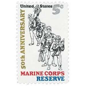 1315   1966 5c Marine Corps Reserve Postage Stamp Numbered Plate 