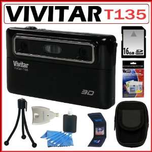  Vivitar Vivicam T135 12.1MP 3D Digital Camera with 2.4 