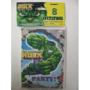  Incredible Hulk Invitations Toys & Games