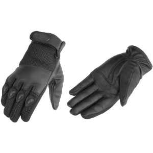   Road Mystic Leather Mesh Gloves, Gender Mens, Size Sm XF09 1356
