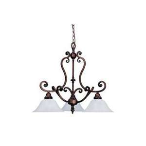  1468   Ivy Three Light Chandelier   Chandeliers