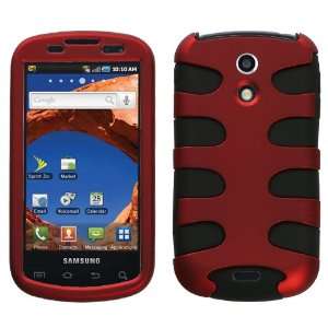  Samsung Epic Titanium Red Fishbone Design Protector Case 