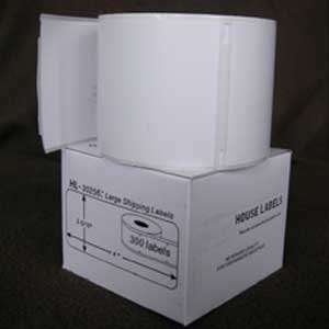 15,000 (50 Rolls) DYMO Compatible 30256 Large Shipping Labels; 2 5/16 