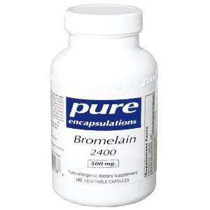   Pure Encapsulations Bromelain 2400 500mg 180S