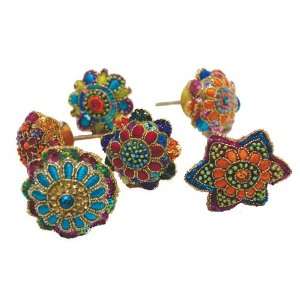 Twos Company Beaded Drawer Pulls, Set of 6   discontinued  