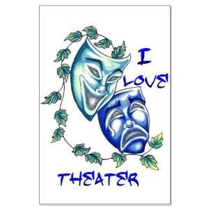  Ilove Theater Dance Large Poster by 
