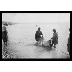   Toiling with the Nets on the Sea of Galilee   19628 9