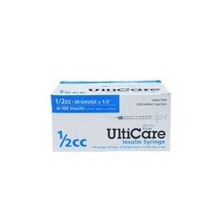 UltiCare UltiCare Insulin Syringe   1/2cc, 30g x 1/2 by Ulticare
