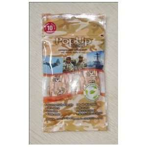  PopUp Towel   Mini Wipes   Bag of 10   CAMO Health 