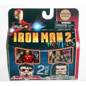  Ironman 2 Minimates   Mark IV Iron Man & Battle Damage 