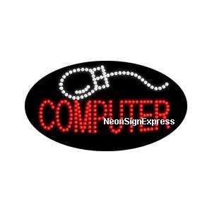Animated Computer LED Sign