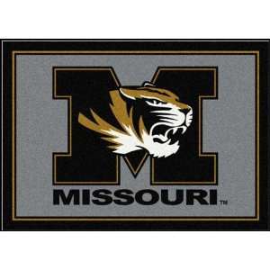  NCAA Team Spirit Rug   Missouri Tigers