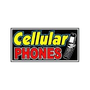  Cellular Phones Backlit Sign 20 x 36