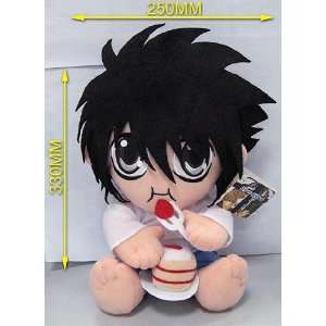  Death Note L Eating Plush Anime 