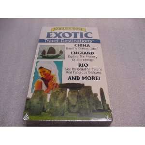  VHS Video Tape of Worlds Most Exotic Travel Destinations 