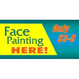   3x6 Vinyl Banner   Cleveland Face Painting 