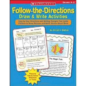 Follow the Directions Draw & Write Activities Step by Step Directions 