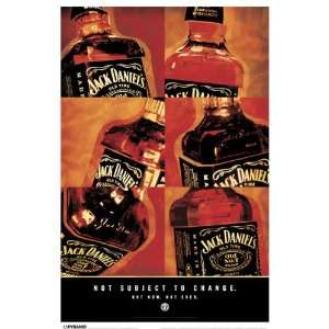  Jack Daniels Not Subject To Change Poster