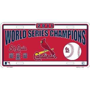  St. Louis Cardinals 2011 MLB World Series Champions 