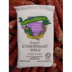 South Texas Milling Sweet Cornbread Mix   13.4 oz Cloth Bag  