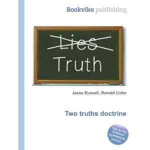 Two truths doctrine Ronald Cohn Jesse Russell  Books
