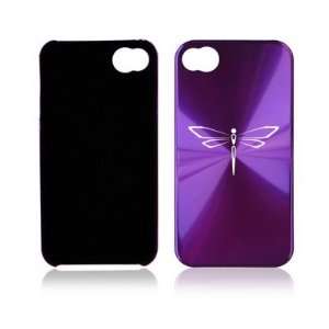  Apple iPhone 4 4S 4G Purple A187 Aluminum Hard Back Case 